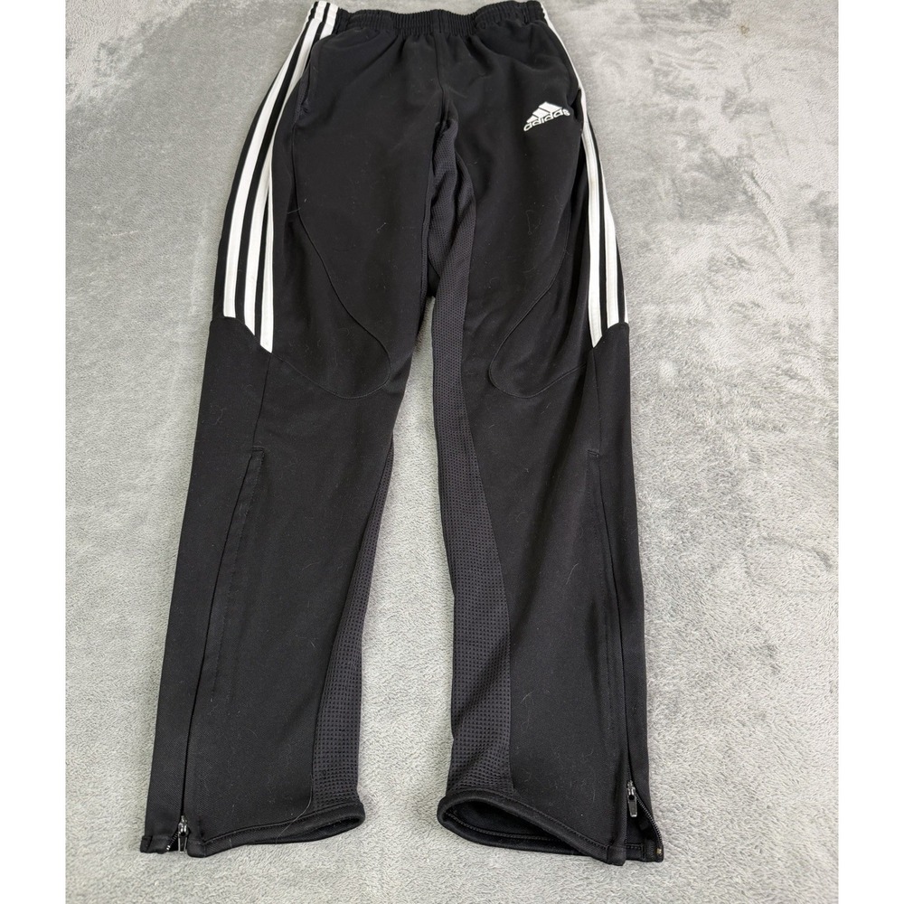 Vintage Y2K Adidas Tiro Track Pants Men's Size Small Black 3 Stripe